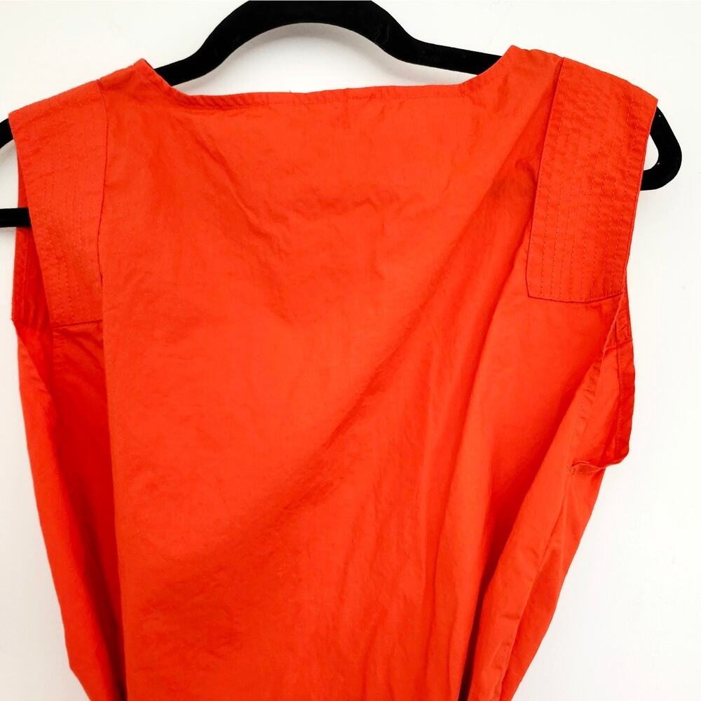 NWOT Banana Republic Cotton Poplin Cinch-Waist Mini Dress Sz XXS - Picture 8 of 9